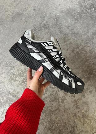 Кроссовки женские / мужские черные серые с кожи осенние весенние летние