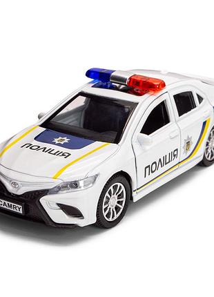 Автомодель - toyota camry полиция (белый)