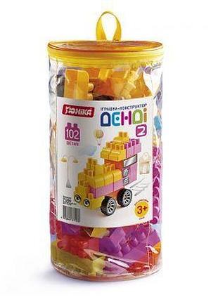 Конструктор unika "денди - 2", 102 детали