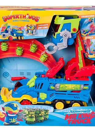 Игровой набор superthings - трак мистера кинга