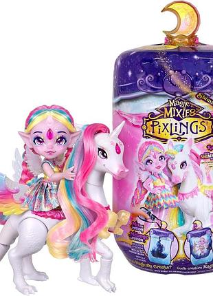 Кукла magic mixies shimmerverse series, create & mix potion to reveal unia the unicorn фея уния с единорогом (14913)