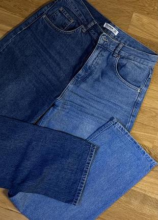Джинси жіночі двоколірні сині pull&bear, eur 40 usa 8 mex 30