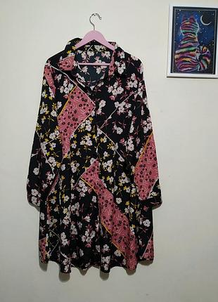 Платье-рубашка, платье-рубашка большого размера от simply be, батал.