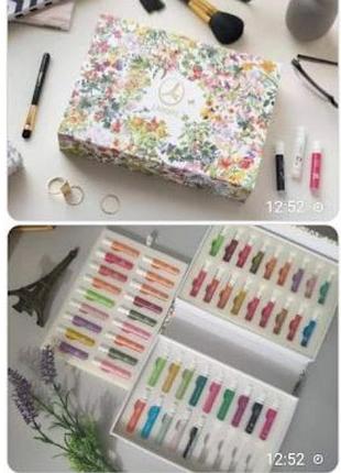 Набір парфумів 25шт тестери в елегантній скриньці франція lambre