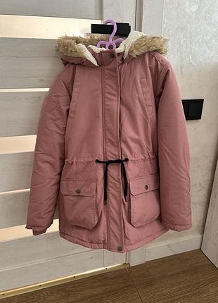 Тепла курточка для дівчинки