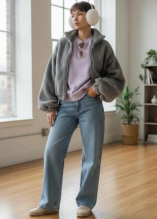 Куртка демі еврозима баранчик теді оверсайз