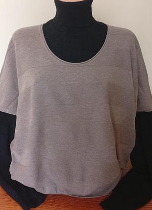 Коттоновая безрукавка жилет цвет капучино