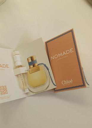 Пробник парфумованої води chloe nomade lumiere d'egypte, 1.2мл