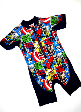 Купальный костюм marvel 1,5-2г   спайдермен   (сост. новое)