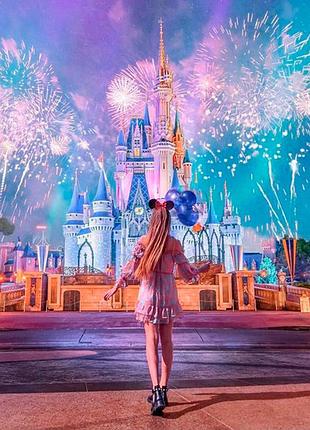 Картина за номерами "чарівний феєрверк" тм крамниця чудес 40 x 50 см в коробку