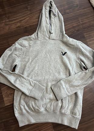 Худи серого цвета