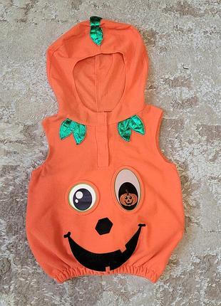 Костюм тыквы 2-4 года