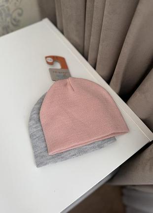 Набір шапок для дівчинки 0-6міс