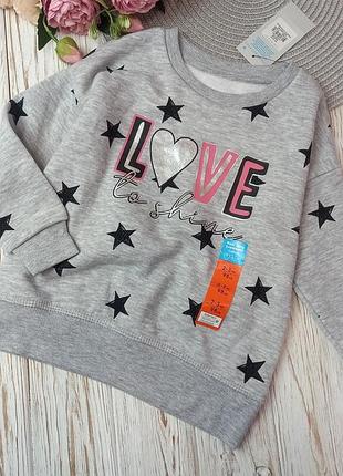 Свитшот кофта свитер 2-3 года 98 см