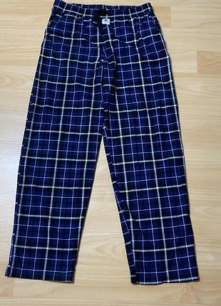 Флісові чоловічі піжамні штани з карманами f&f, р.48-50