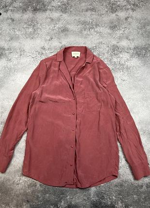 Жіноча шовкова сорочка сезан sezane