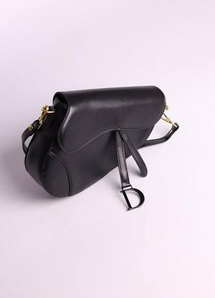 Стильная женская сумка в стиле christian dior saddleblack
