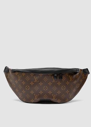 Мужская брендовая кожаная сумка - бананка мужская кожаная сумка