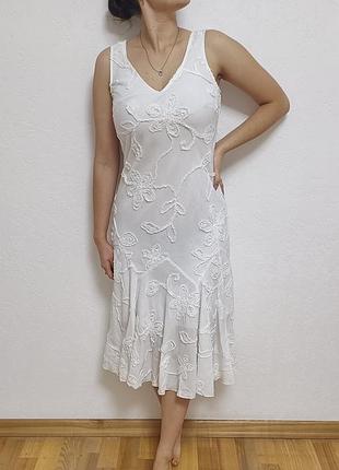 Хлопковая миди-платье monsoon