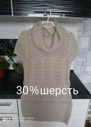 Вязаная, объемная туника