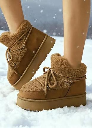 Женские ботинки 3 цвета