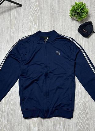 Кофта зіпка under armour з лампасами