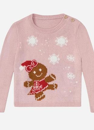 Джемпер светящийся на девочку 2-4 года и 4-6 лет от lupilu