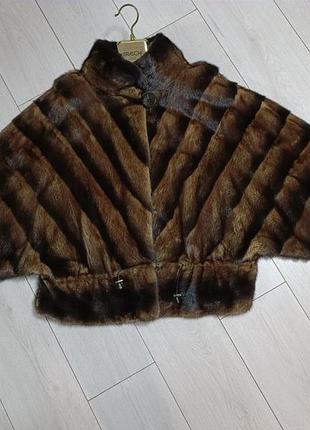 Роскошная норочная шуба, шубка. летучая мышь. летучая мышь. большой размер.