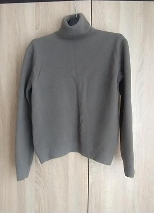 Шерстяной свитер гольф sisley