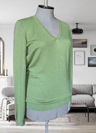 Пуловер трикотажний з v-горловиною marks & spencer