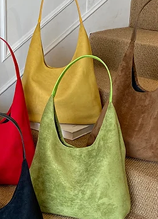 Сумки из искусственной замши