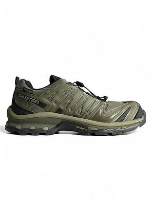 Термо кросівки salomon xa forces gore-tex khaki