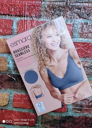 Арт.0390 бюстгальтер-топ в рубчик от esmara размер евро s 36/38