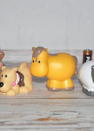 Фирменный набор фермы человечки животного happy land happyland от elc элс mothercare