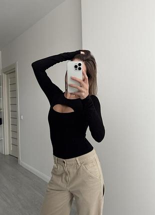 Боді 044 garden чорний