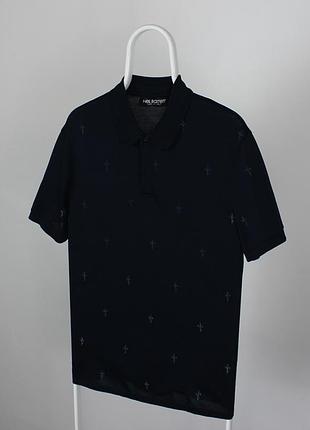 Nail barret мужская поло футболка м л