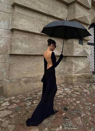 Платье длинное