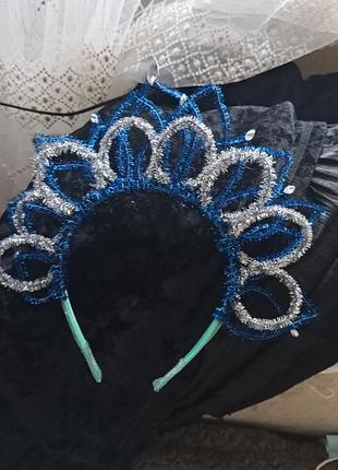 Новогодняя корона для девочки