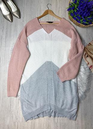 Вʼязана кофта светр / батал батальна повдовжена