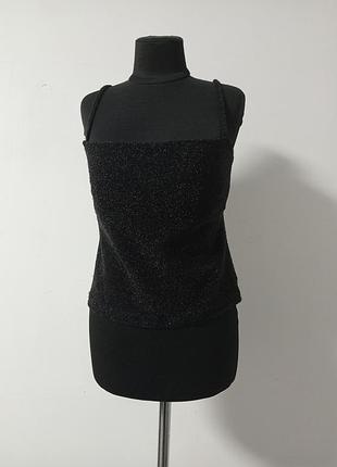 Винтажная вечерняя блуза-майка от max mara