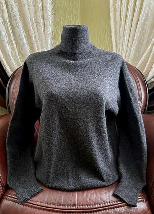 Светр під шийку pure cashmere