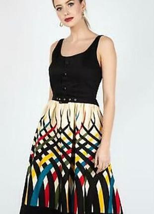 Женская винтажная юбка-миди