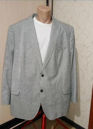 Пиджак мужской 68 размер, angelo litrico германия серый