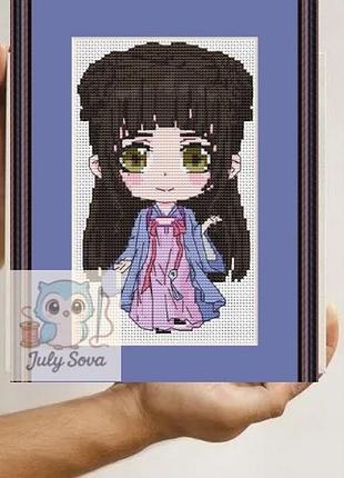 Схема для вишивки хрестиком по аніме магістр демонічного шляху