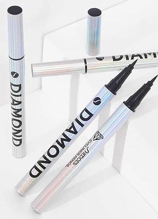 Підводка-фломастер чорного кольору shedoes diamond