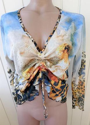 Кофта сеточка, топ