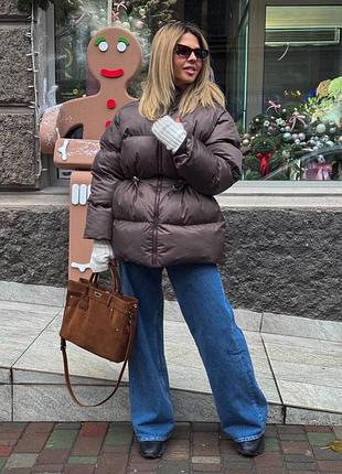 Тепла куртка пуффер