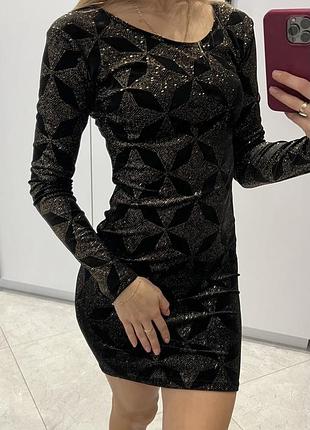 Сукня святкова з блискітками