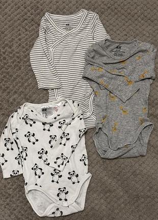 Дитячі боді довгий рукав