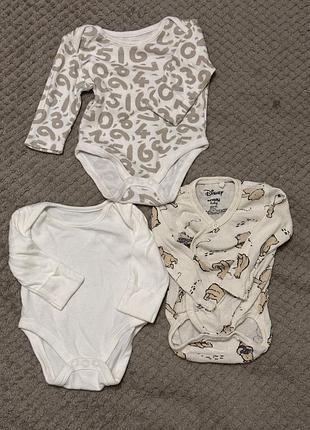 Дитячі боді довгий рукав
